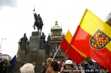 Monarchistický pochod KČ Prahou
